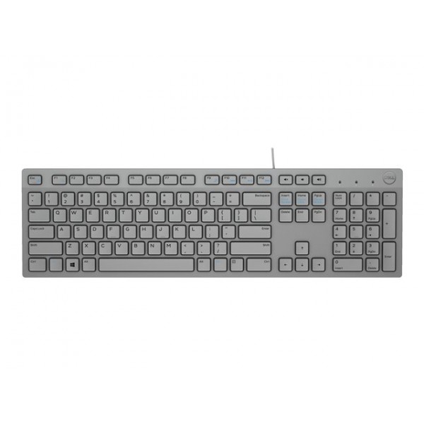 Dell Clavier multimédia KB216 Gris (AZERTY) (580-ADHF)