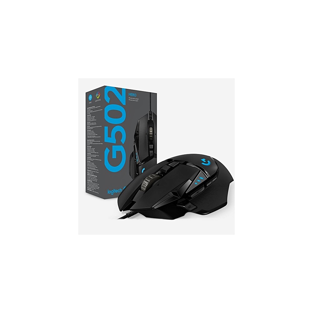 Logitech G502 HERO Souris Gamer Filaire Haute Performance (5099206080270)