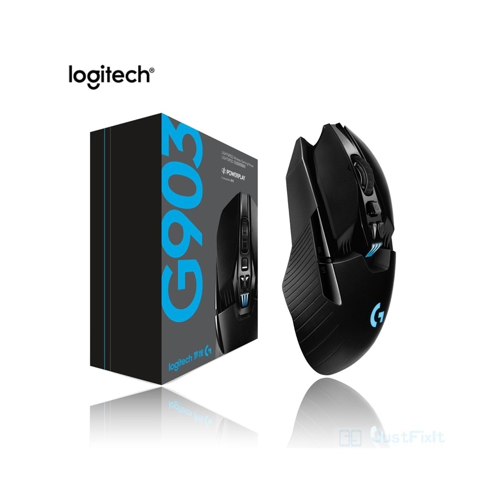 Logitech G G903 wireless gaming, Ambidextre, Optique, RF sans fil