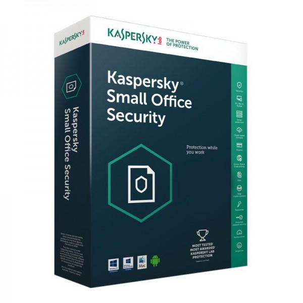 KASPERSKY SMALL OFFICE SECURITY 7- 10 POSTES + 1 SERVEUR (KL45418BKFS-20MWCA)