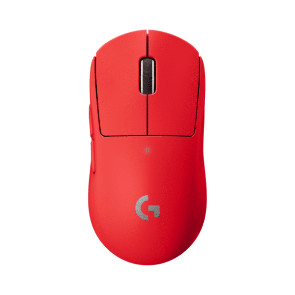 Logitech G Pro X Superlight Souris – Rouge (910-006785)