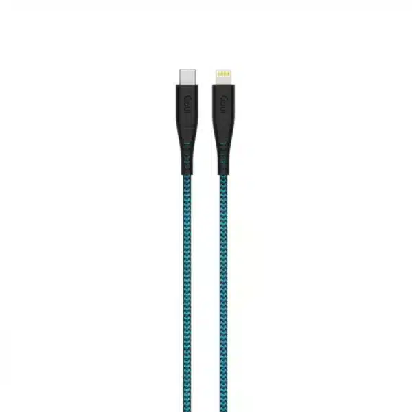 Câble iPhone Goui Flex Lightning vers Type C (1,5 m) - Bleu clair (G-NT15-8PIN-94B)