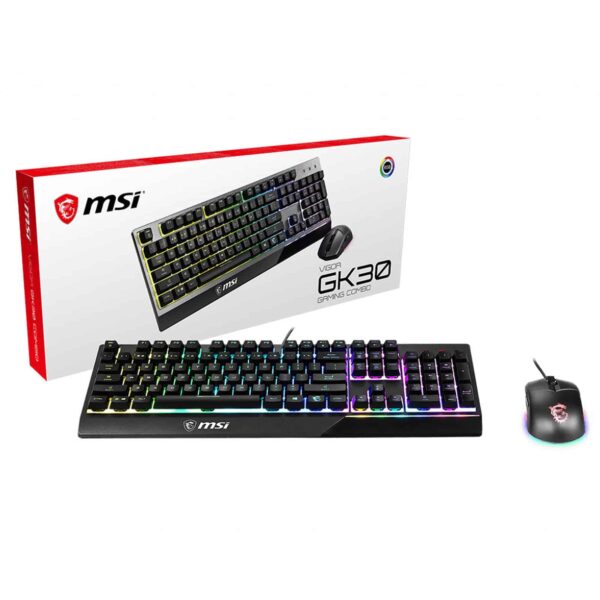 Clavier Souris avec fil MSI Vigor GK30 + Clutch GM11 (MSI_S11-04FR237-CLA)
