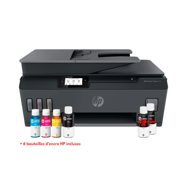 HP Smart Tank 615 Imprimante multifonction à réservoirs rechargeables (Y0F71A)