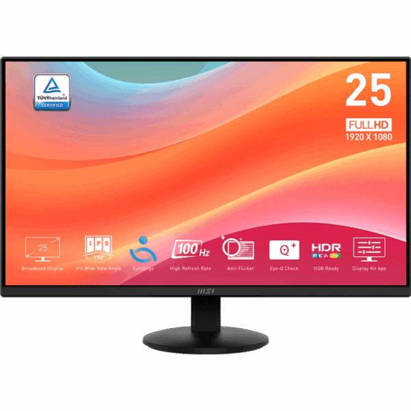 MSI PRO MP252L – Écran Full HD 100Hz (MSI_9S6-3PD7CT-01)