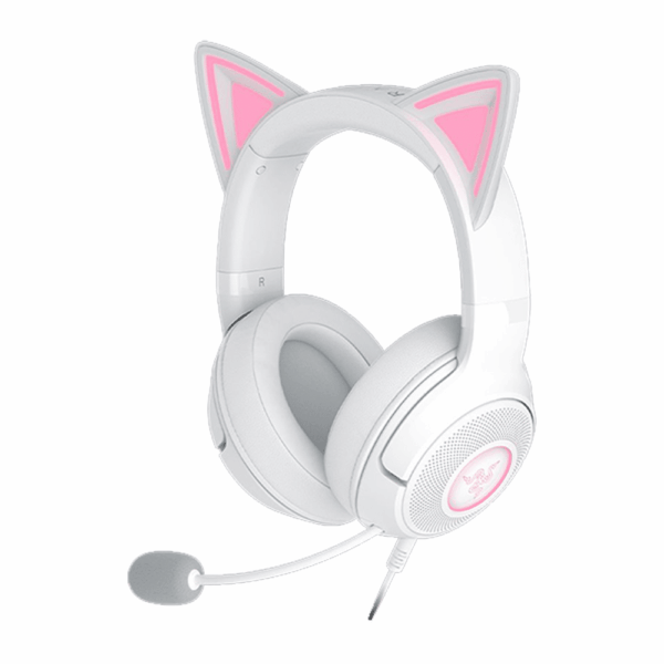 Razer Kraken Kitty V2 - Casque Gaming Blanc (8887910060971)