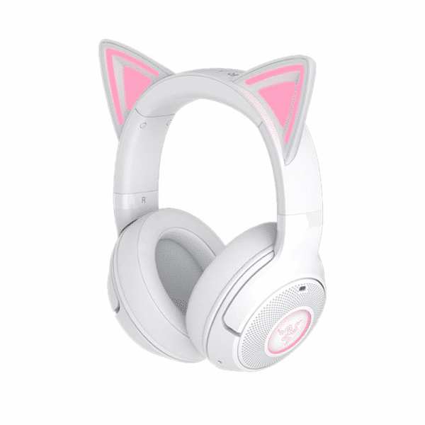 Razer Kraken Kitty V2 BT - Casque Gaming Sans Fil Blanc (8887910061015)