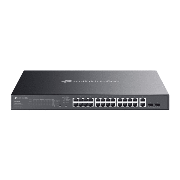 TP-LINK Switch OMADA 28 ports Gigabit facile à gérer avec 24 ports PoE+(ES228GMP)