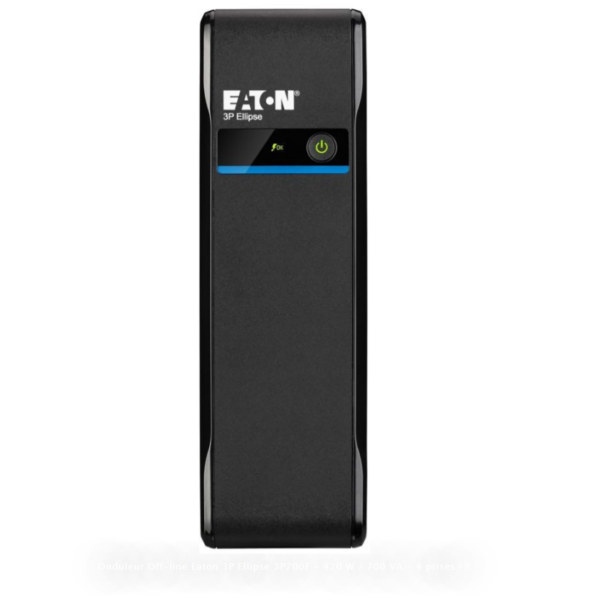Onduleur Off-line Eaton 3P Ellipse 3P700F – 420 W / 700 VA – 4 prises FR (3P700F)