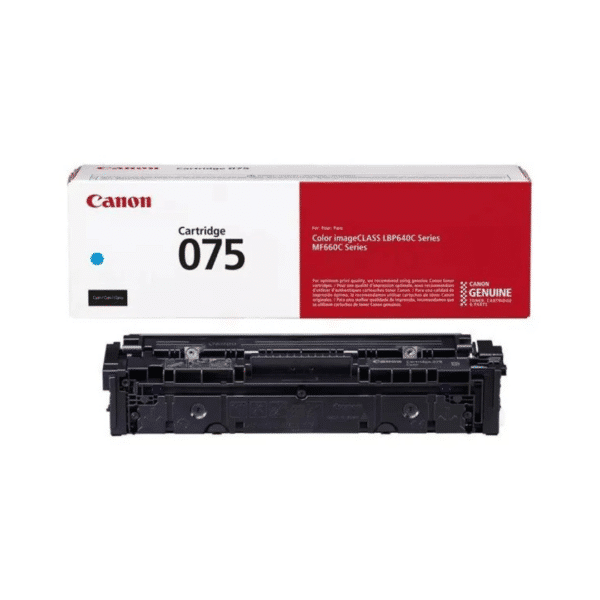 Toner d'origine Canon 075 - Cyan (6364C002AA)