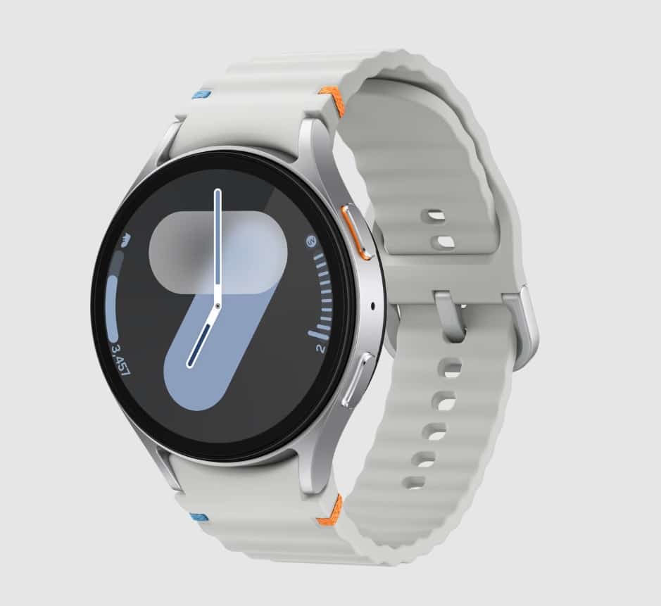 Samsung Galaxy Watch 7 portée au poignet
